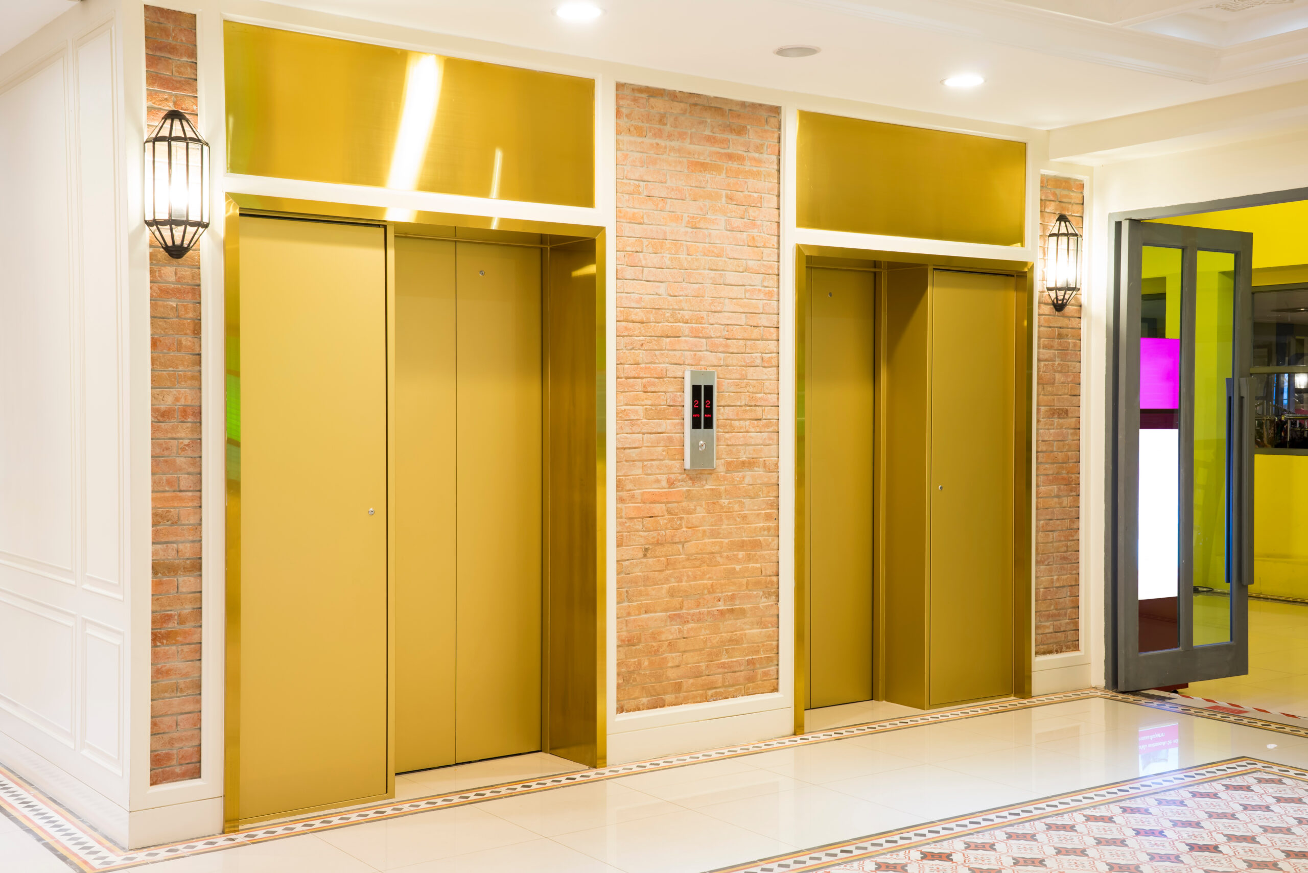 brass from Mirror Metals used in architectural applications